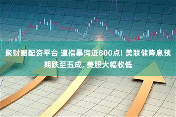 聚财略配资平台 道指暴泻近800点! 美联储降息预期跌至五成, 美股大幅收低