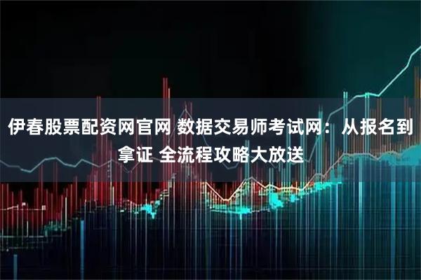 伊春股票配资网官网 数据交易师考试网：从报名到拿证 全流程攻略大放送